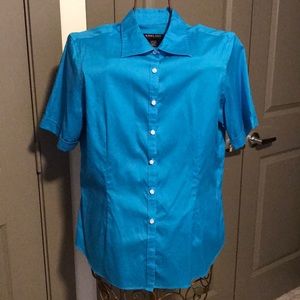 Kirkland Signature Peacock Blue L Shirt